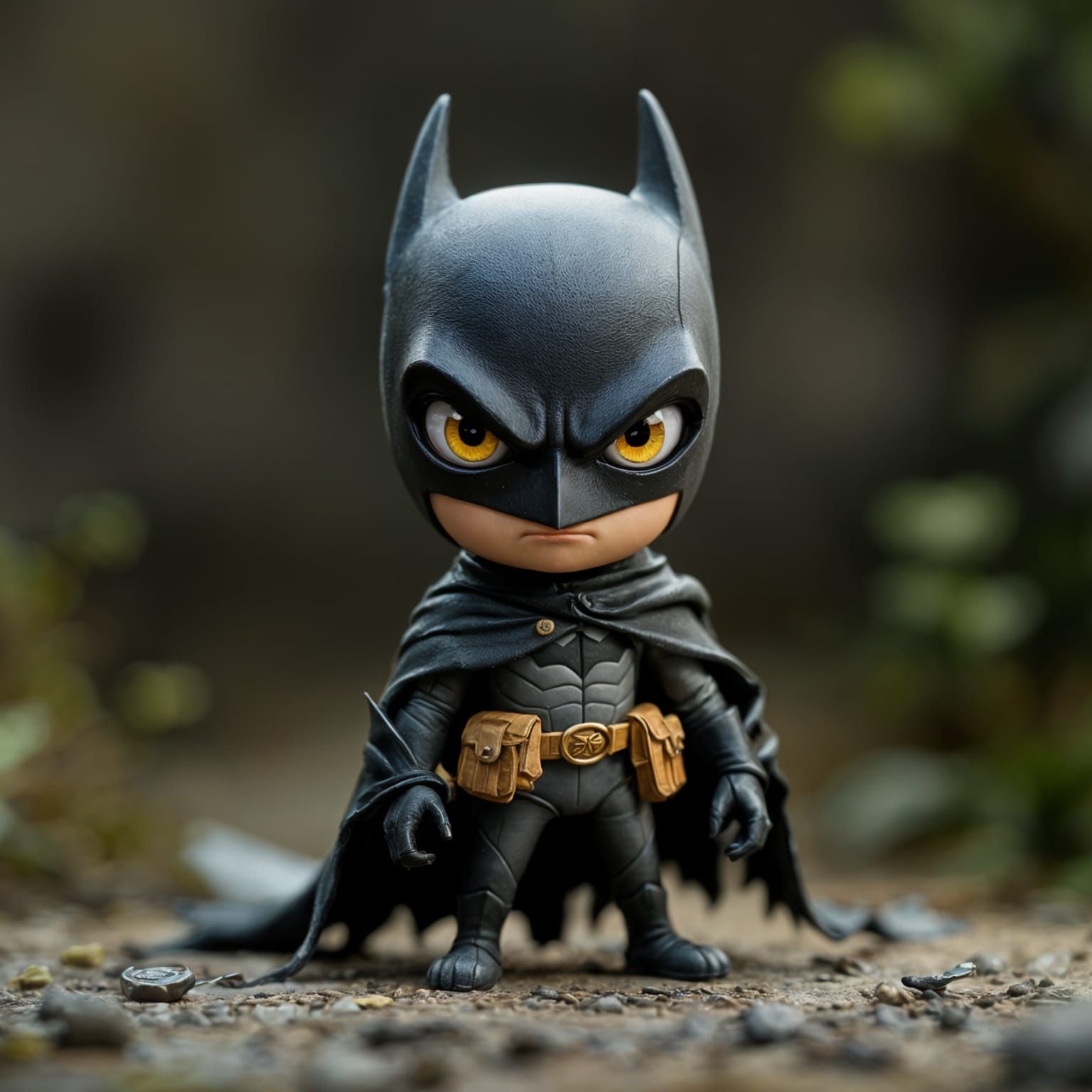 Batman in Stop-Motion Animation Style