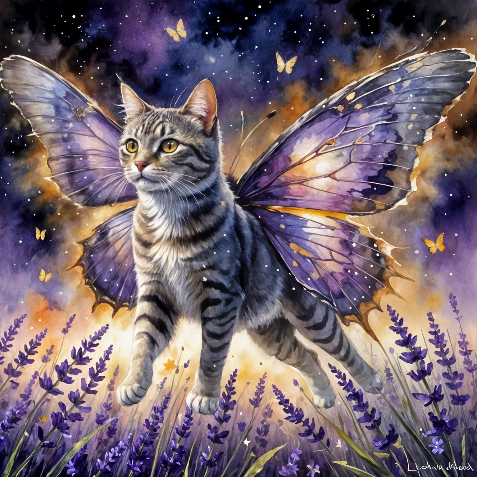 Butterfly Cat