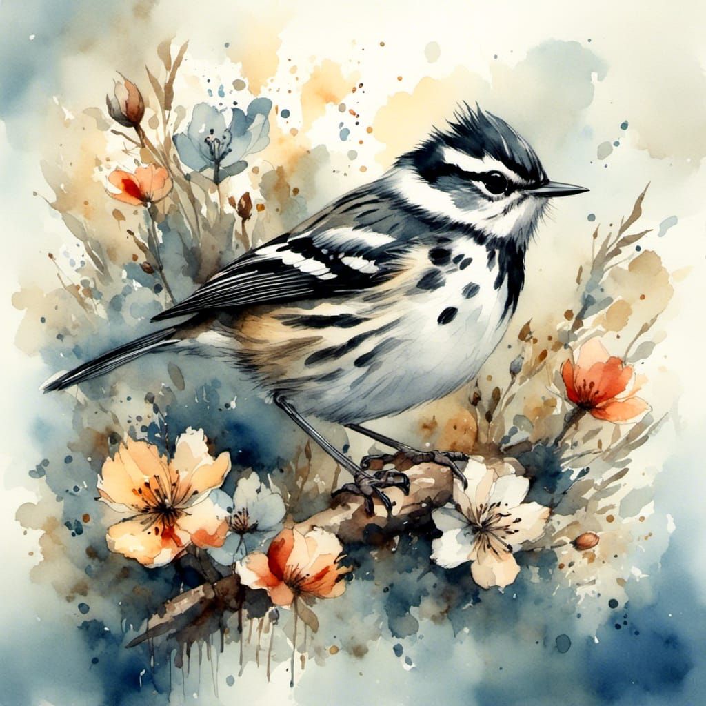 Black-and-White Warbler