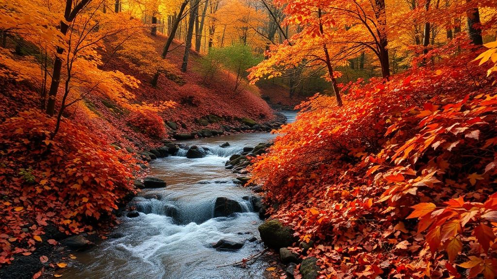 Autumn Storm: A Riot of Fall Colors
