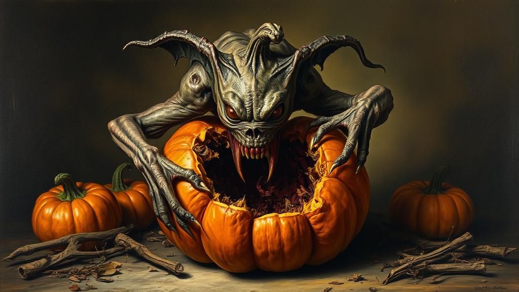 Pumpkin monster