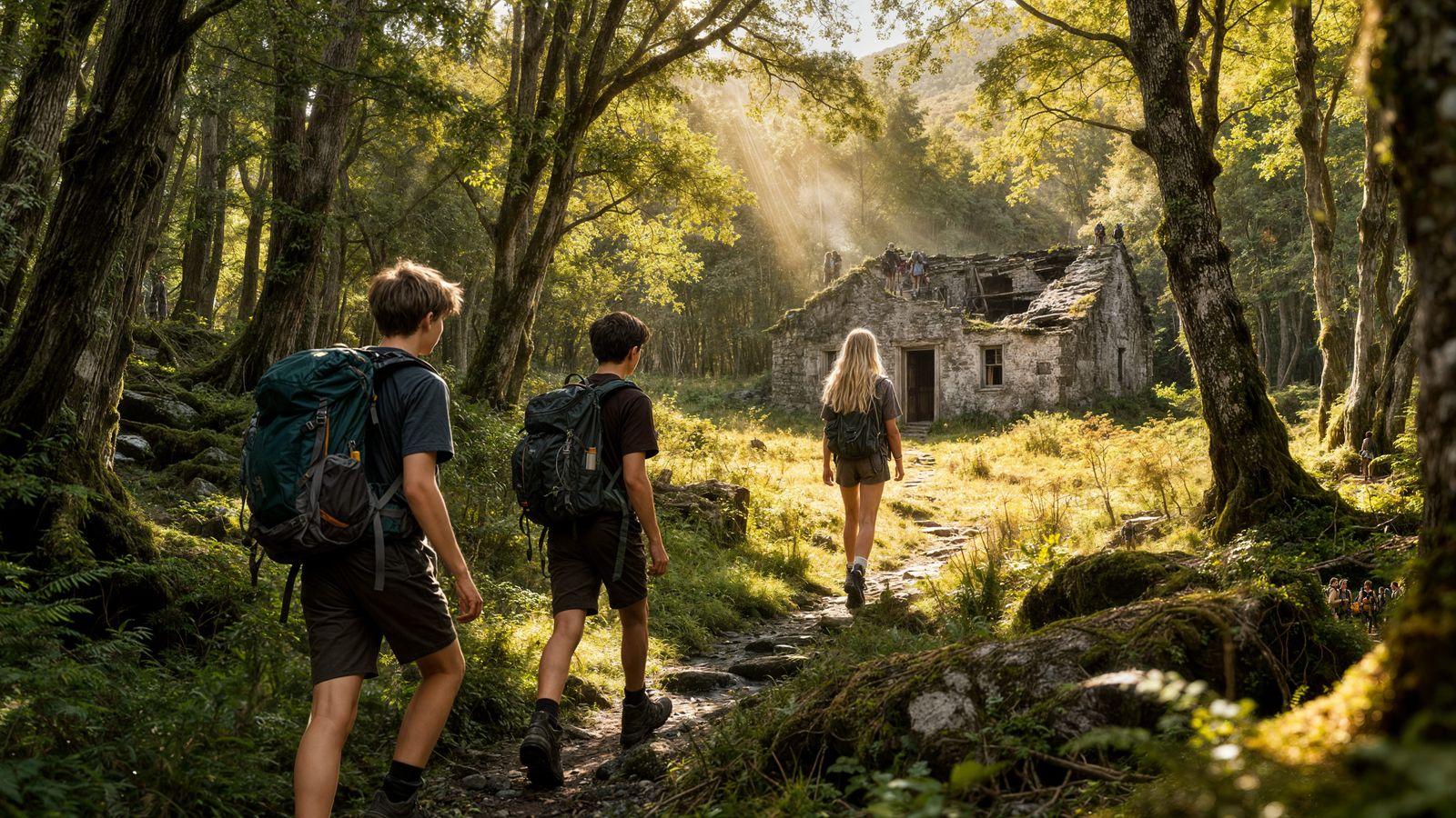 Hikers Discover Ruined Croft in Scottish Highlands