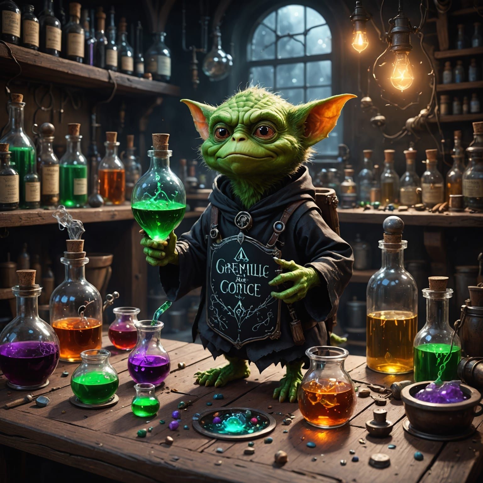 Mischief in the Alchemist's Lab