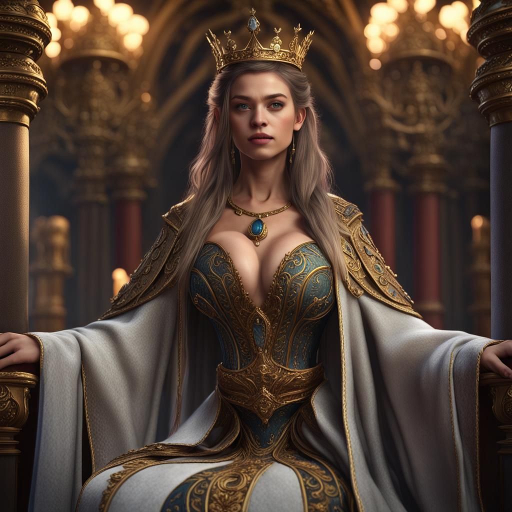 Queen of Five Realms: Detailed Fantasy Concept Art