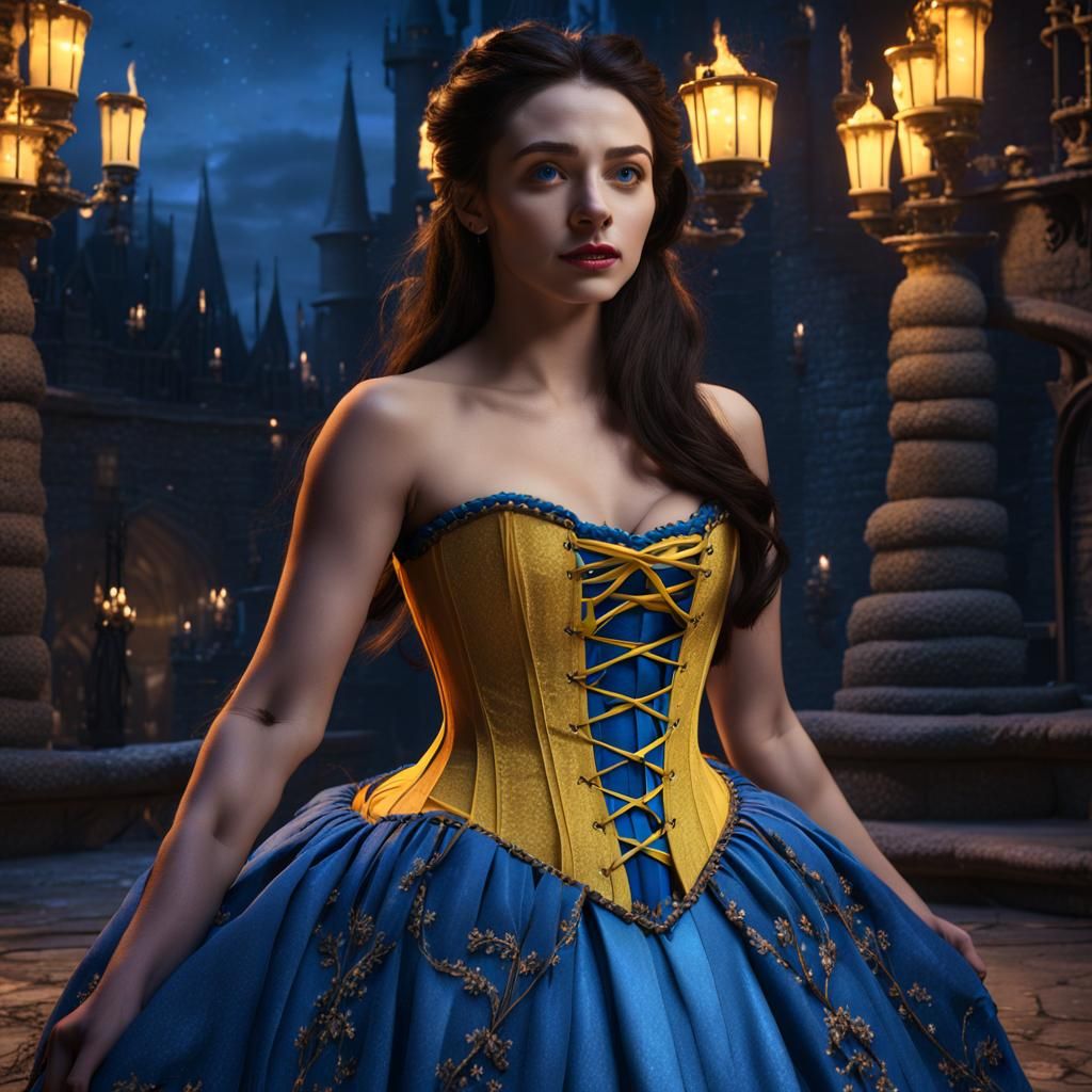 Gothic Fairytale Belle at Beast's Castle