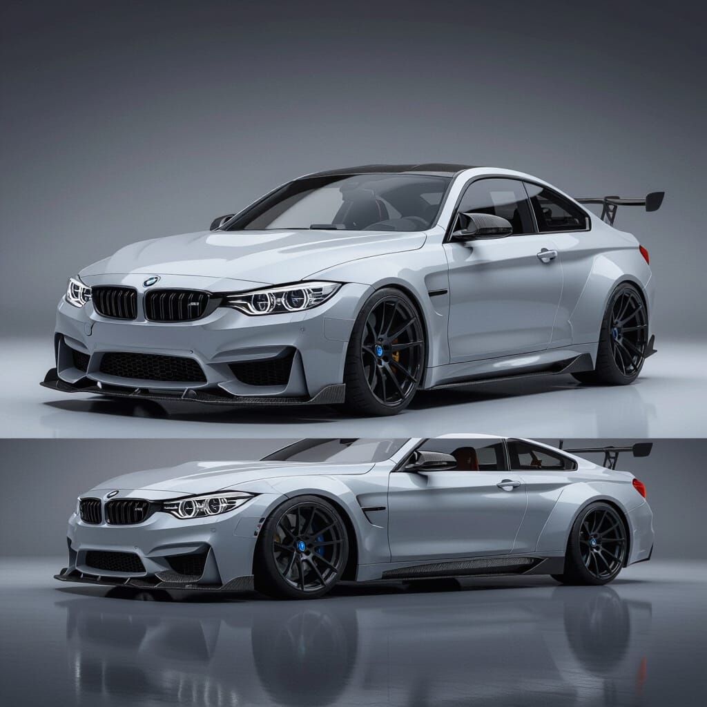 Photorealistic 3D M4 Body Kit for BMW M4
