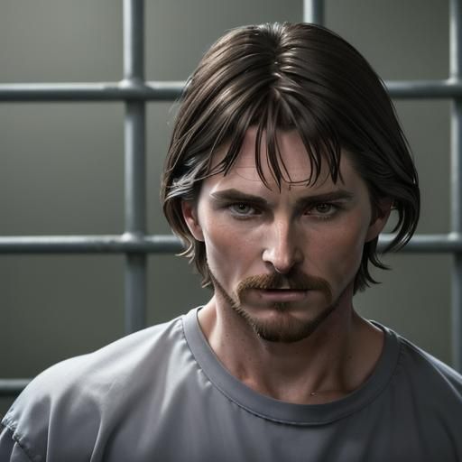 Christian Bale Imprisoned: Professional Photography