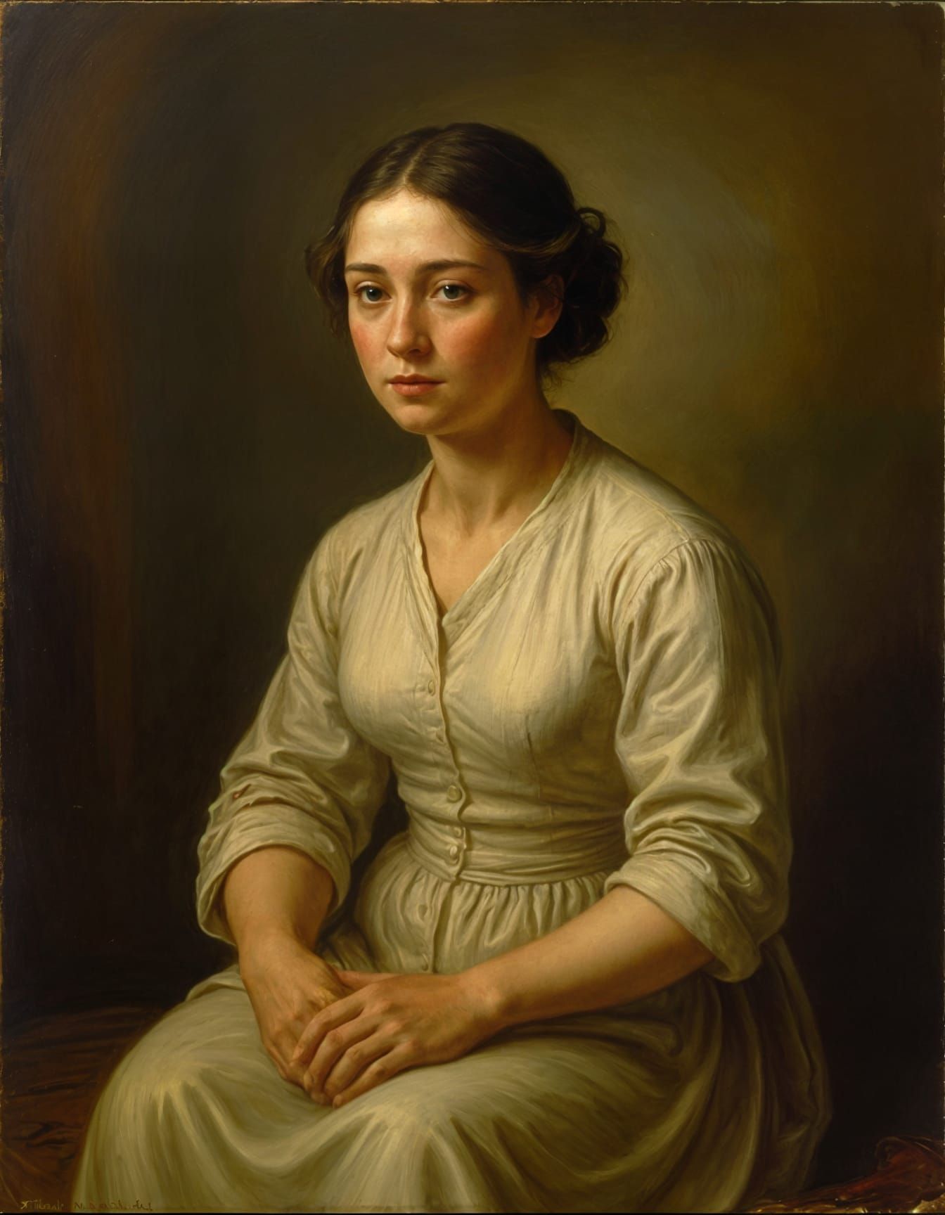 Impressionist Baker's Peaceful Morning Routine