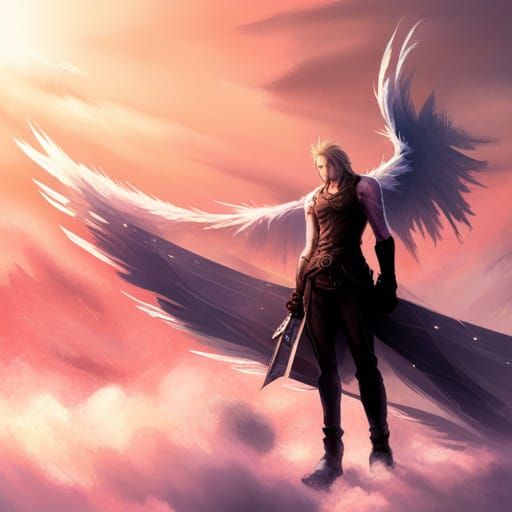 One Winged Angel Inspired by Paradise Lost