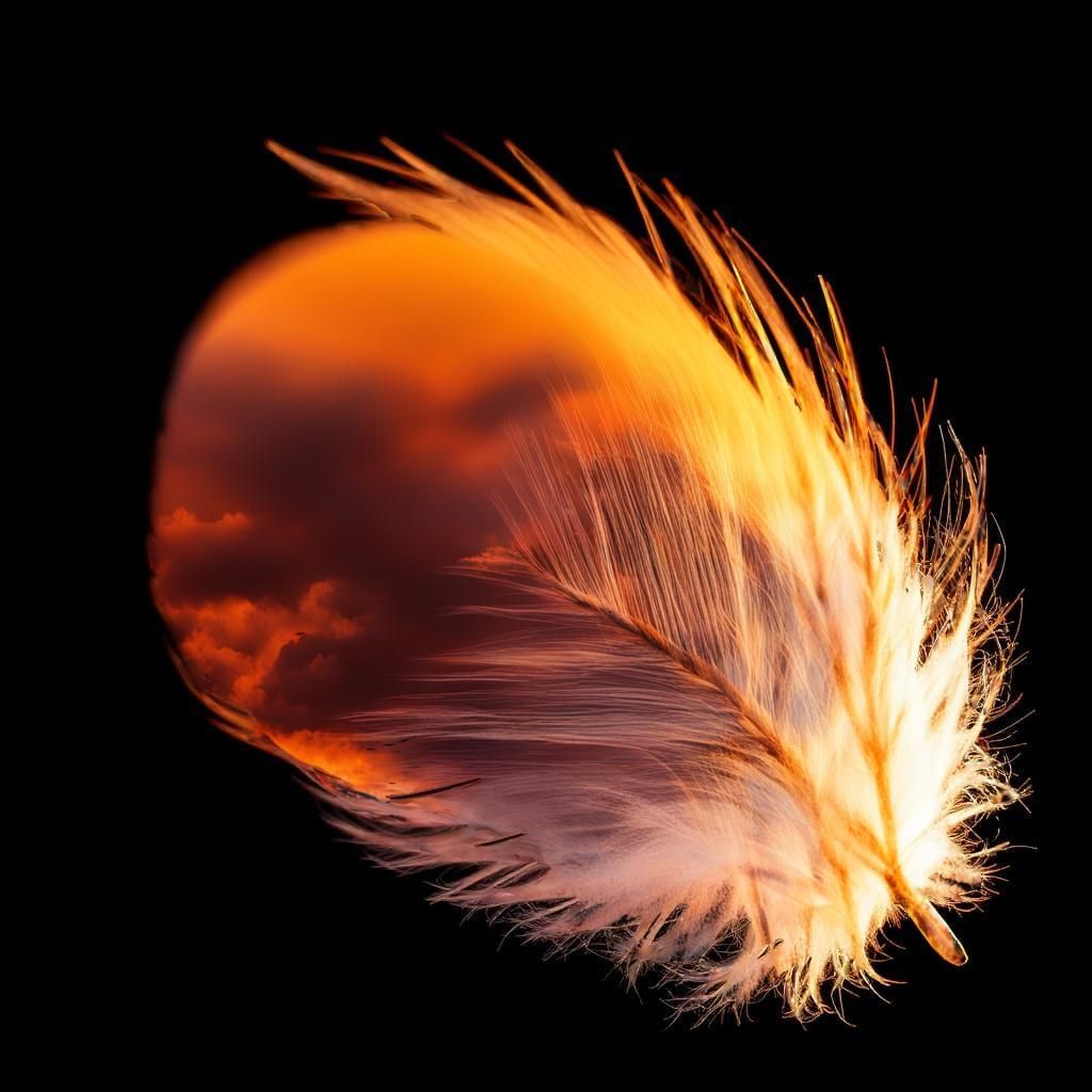 Mesmerizing Double Exposure Sunset