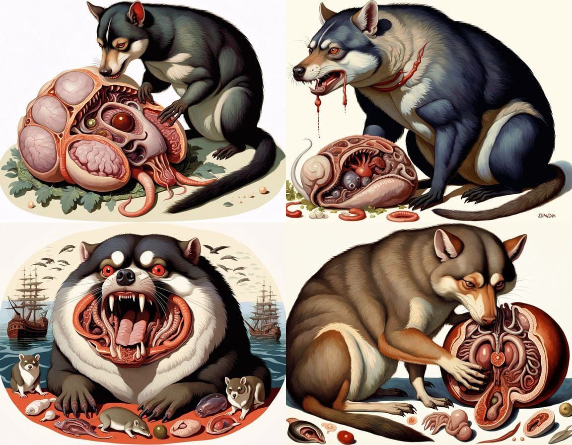 Surreal Anatomical Abomination Inspired by Serebriakova and ...