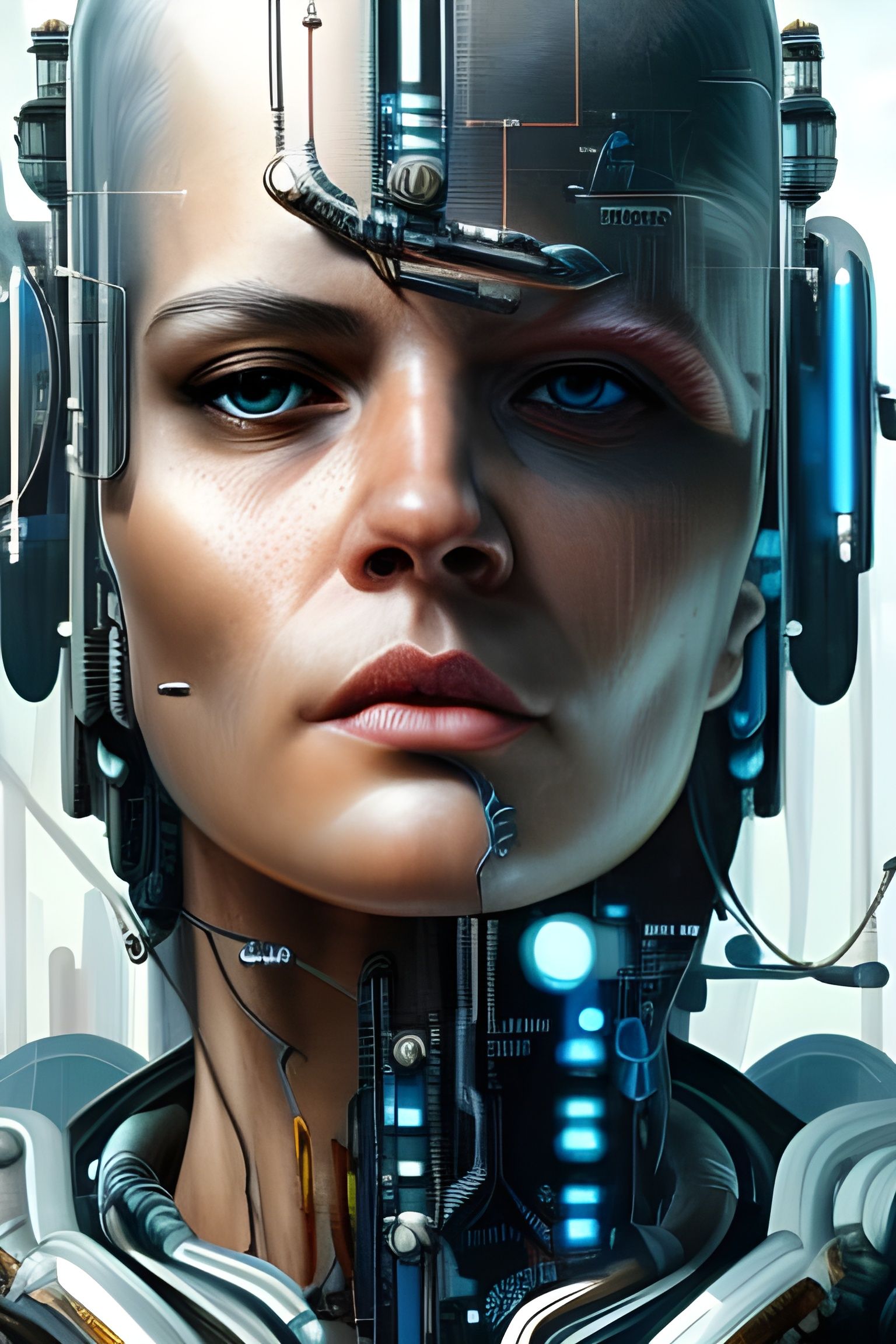 Cyberpunk Scientist Leads Rebellion in Dark Technofantasy