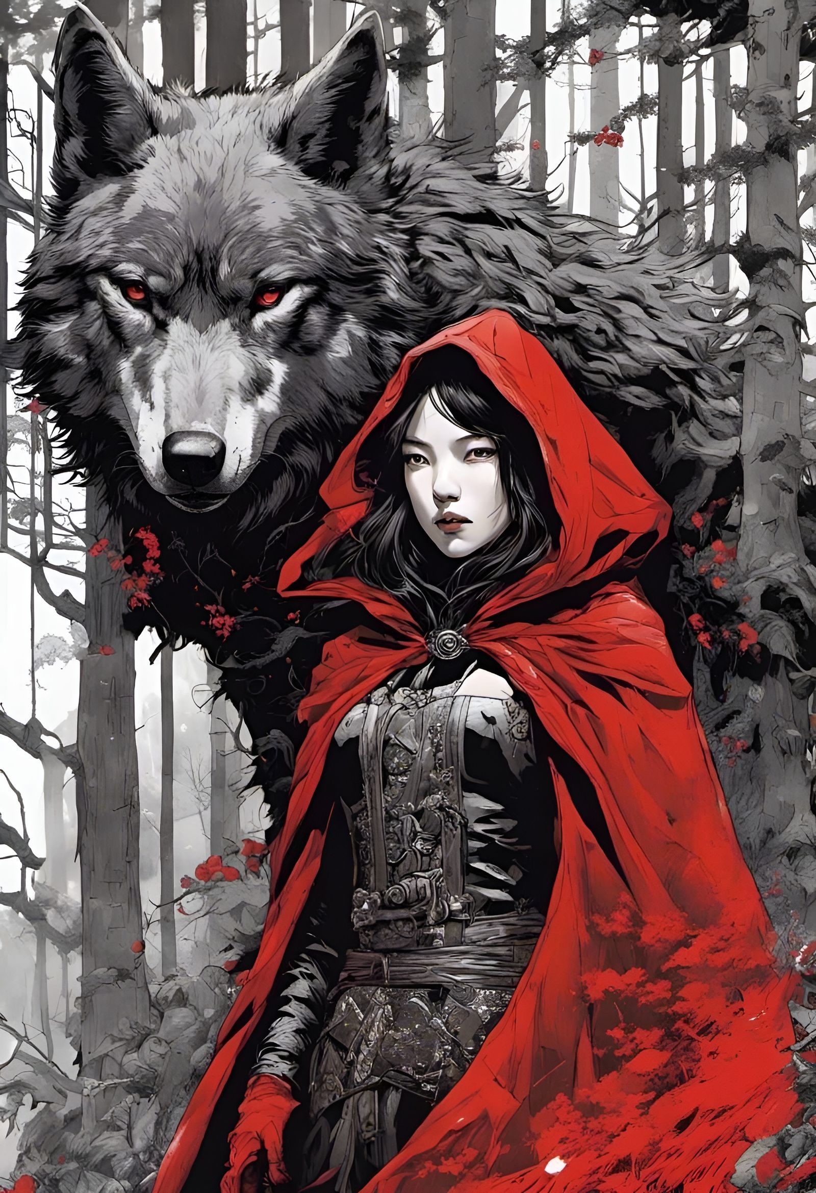 Little Red Riding Hood: Dark Fantasy Movie Poster