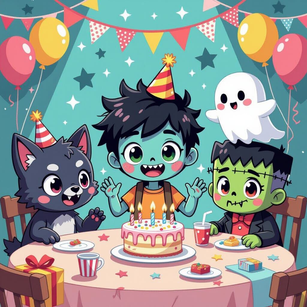 Little Zombies Birthday Party