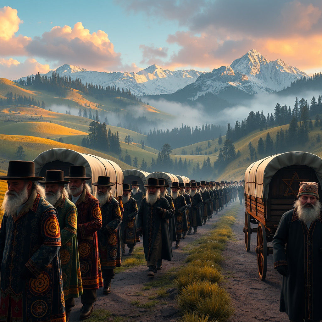 Hasidic Jews Journey on Oregon Trail
