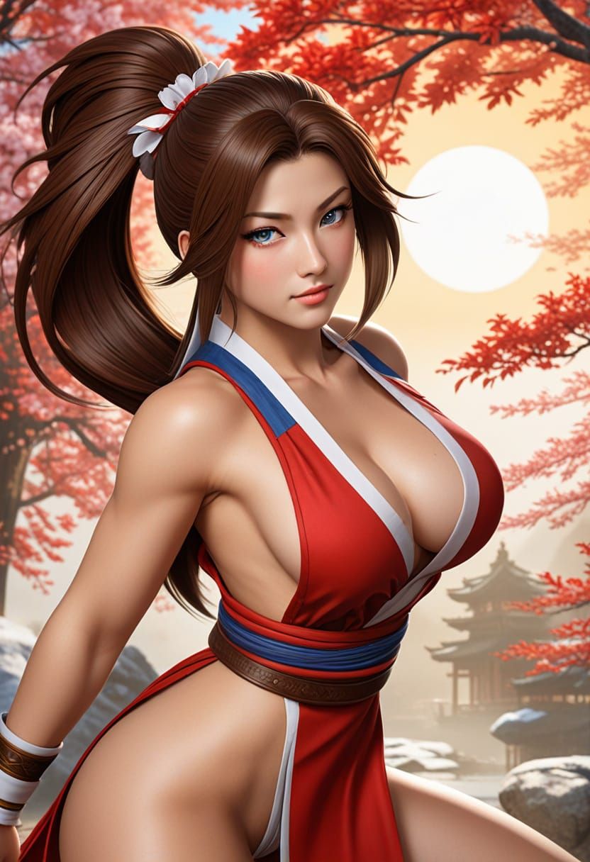 Mai Shiranui, Street Fighter character.