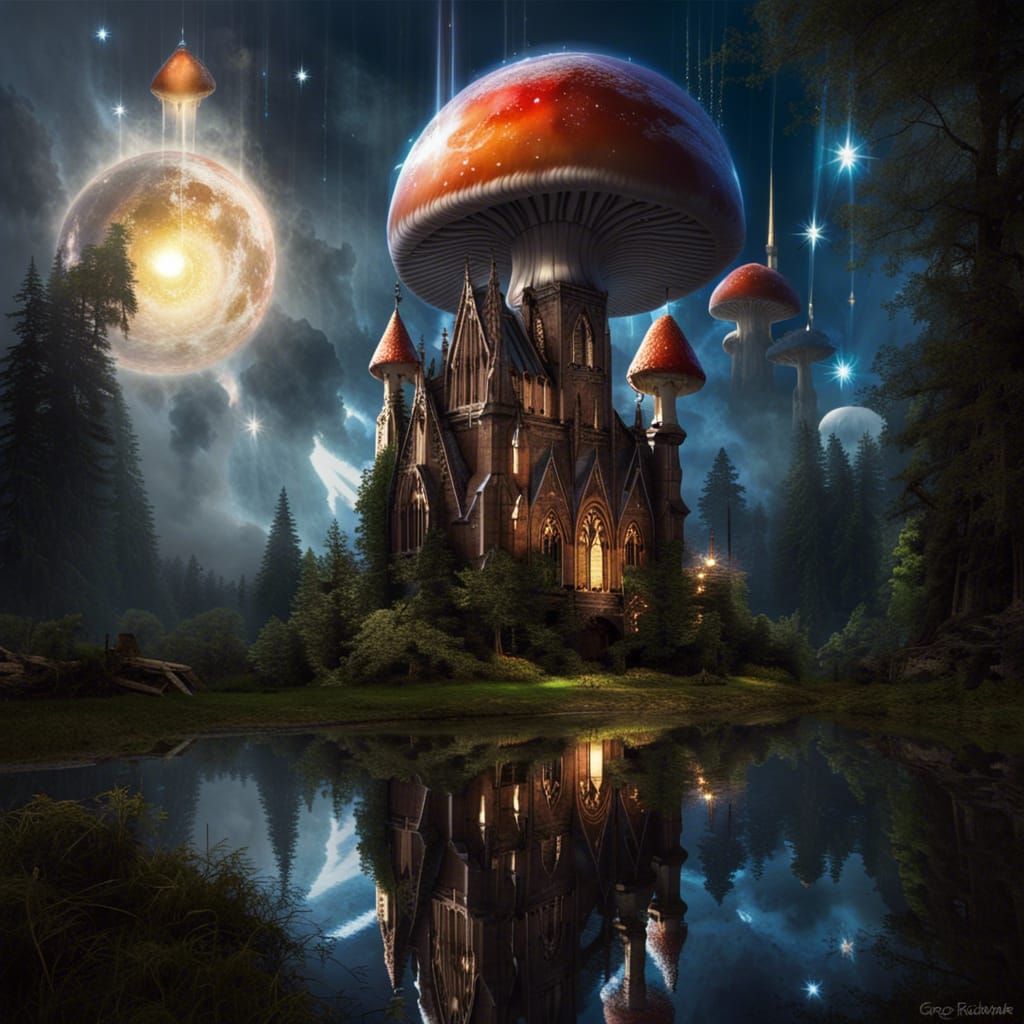 Mushroom Cathedral: A Gothic Fairy Tale