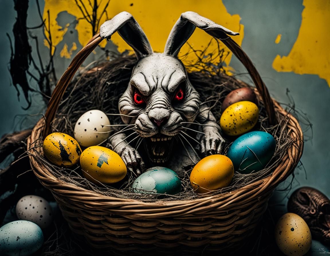 Scarey Easter Basket