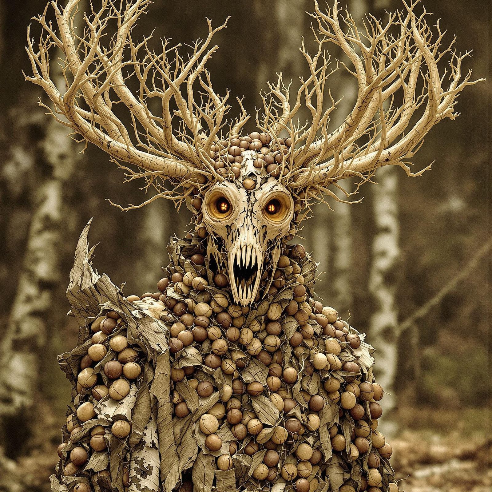 The Birch Knight: A Logomorphic Entity in Birch Bark Armor