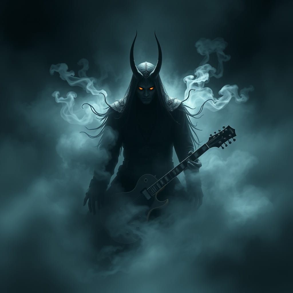 Ethereal Rockstar Born from the Abyss