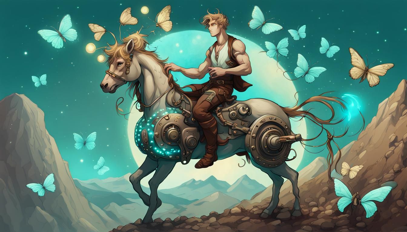 cheval steampunk
