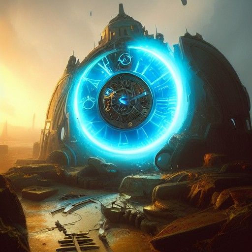 Clockpunk Crab Guarding Azure Portal