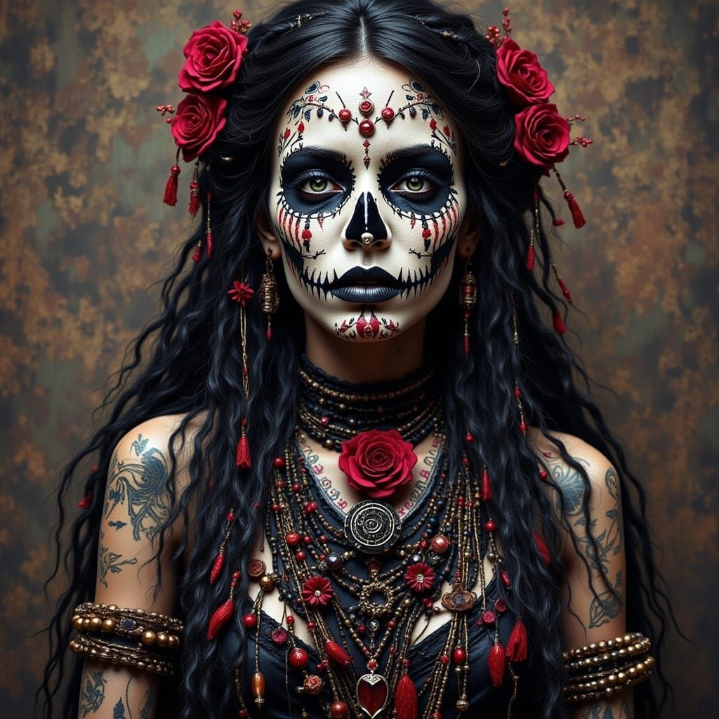 Gothic Misery: A Scene of Dark Despair