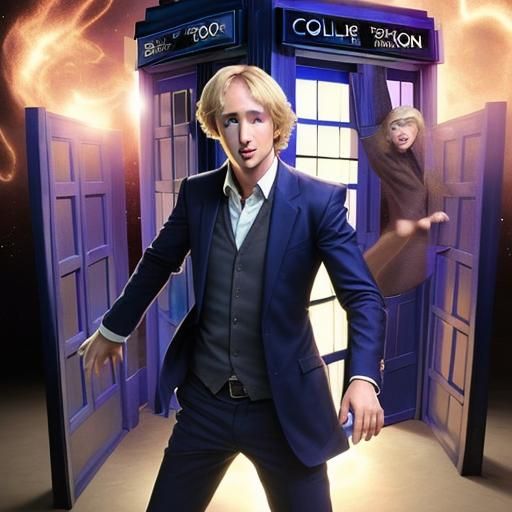 Owen Wilson Time Lord, tardis