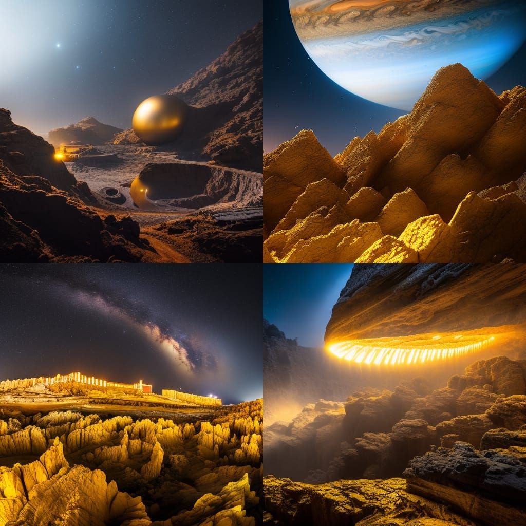 Mining Precious Metals on Jupiter