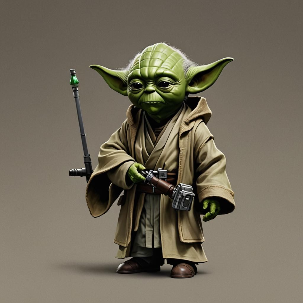Yoda Action Figure as Discord Profile Avatar
