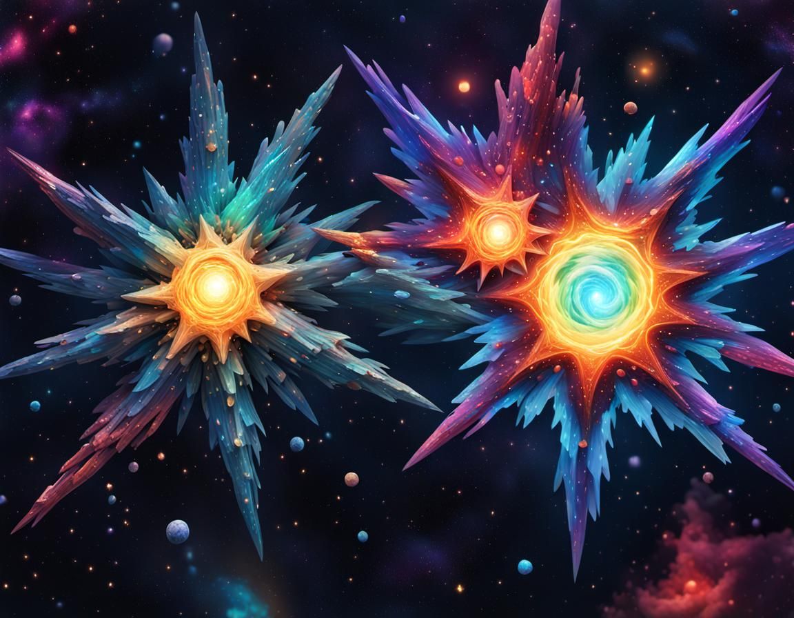 Detailed Plasma Maelstrom in a MultiStar Cluster