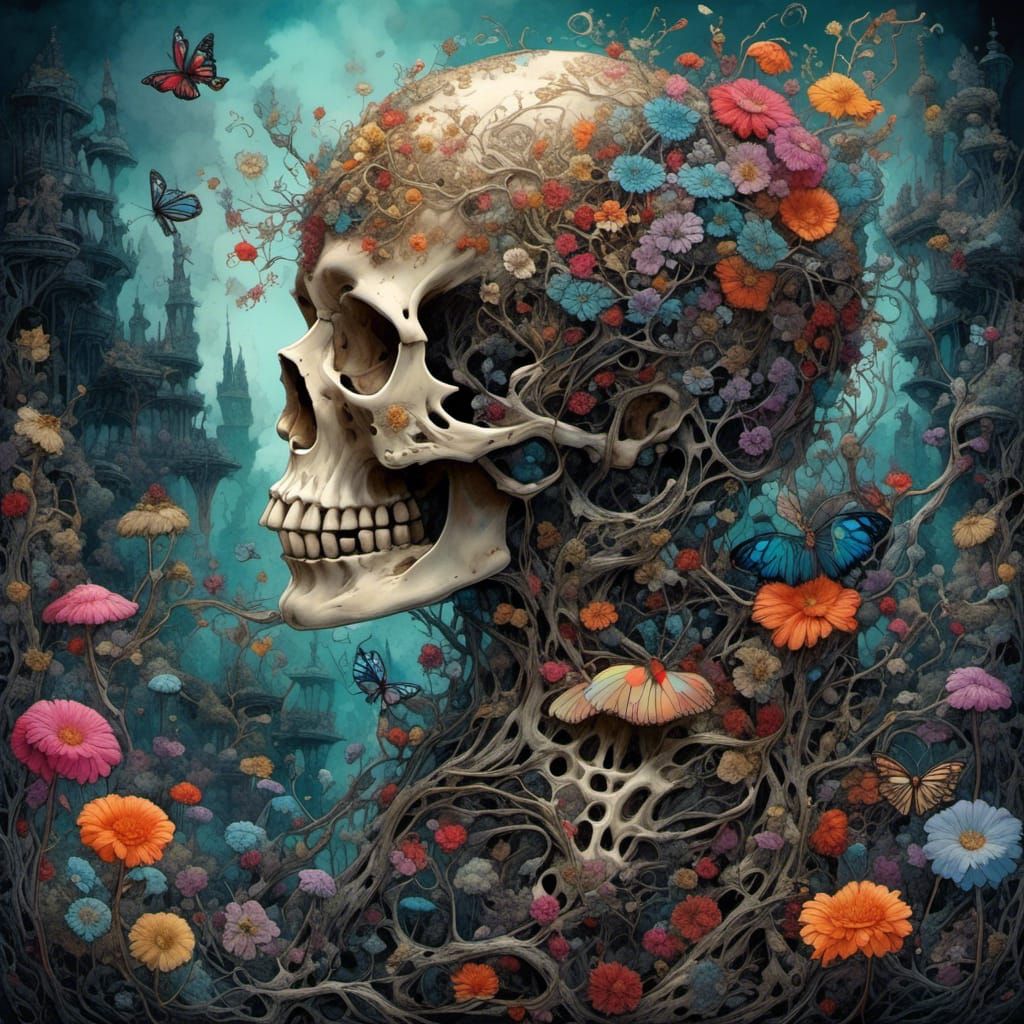 Detailed Fantasy Art with 3D Shading