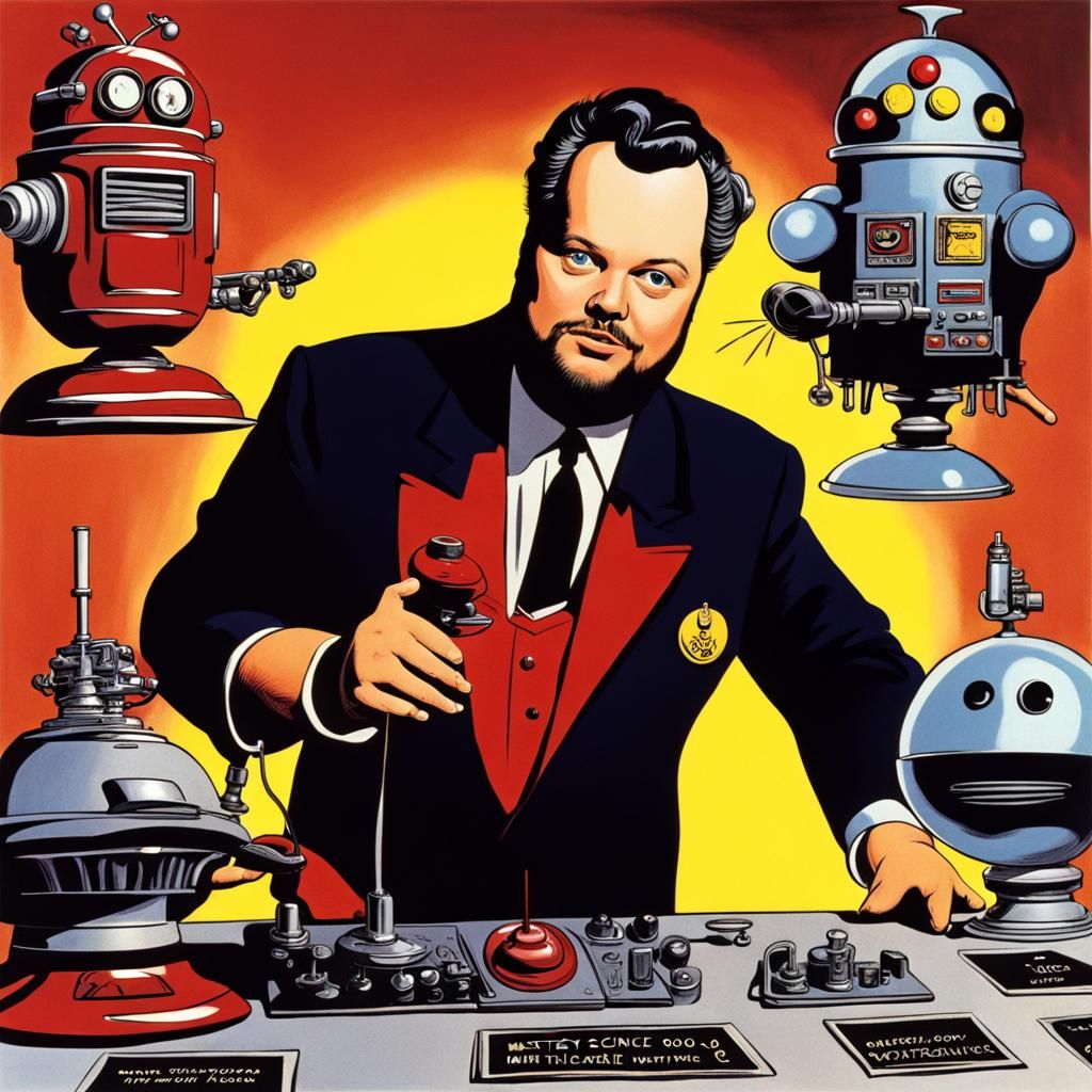 Orson Welles Hosts Mystery Science Theater