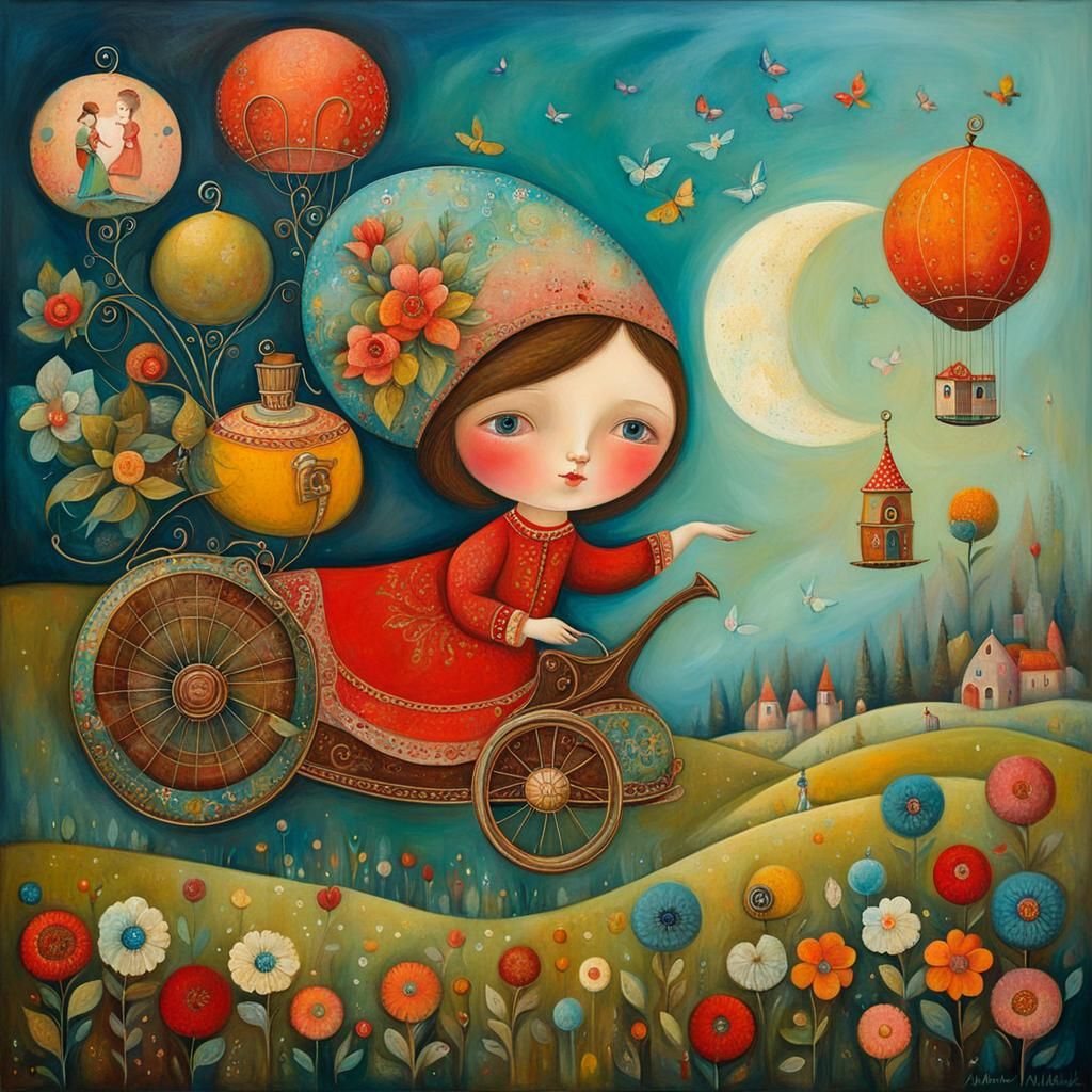 Anna’s Dream (Artist Study: Anna Silivonchik)