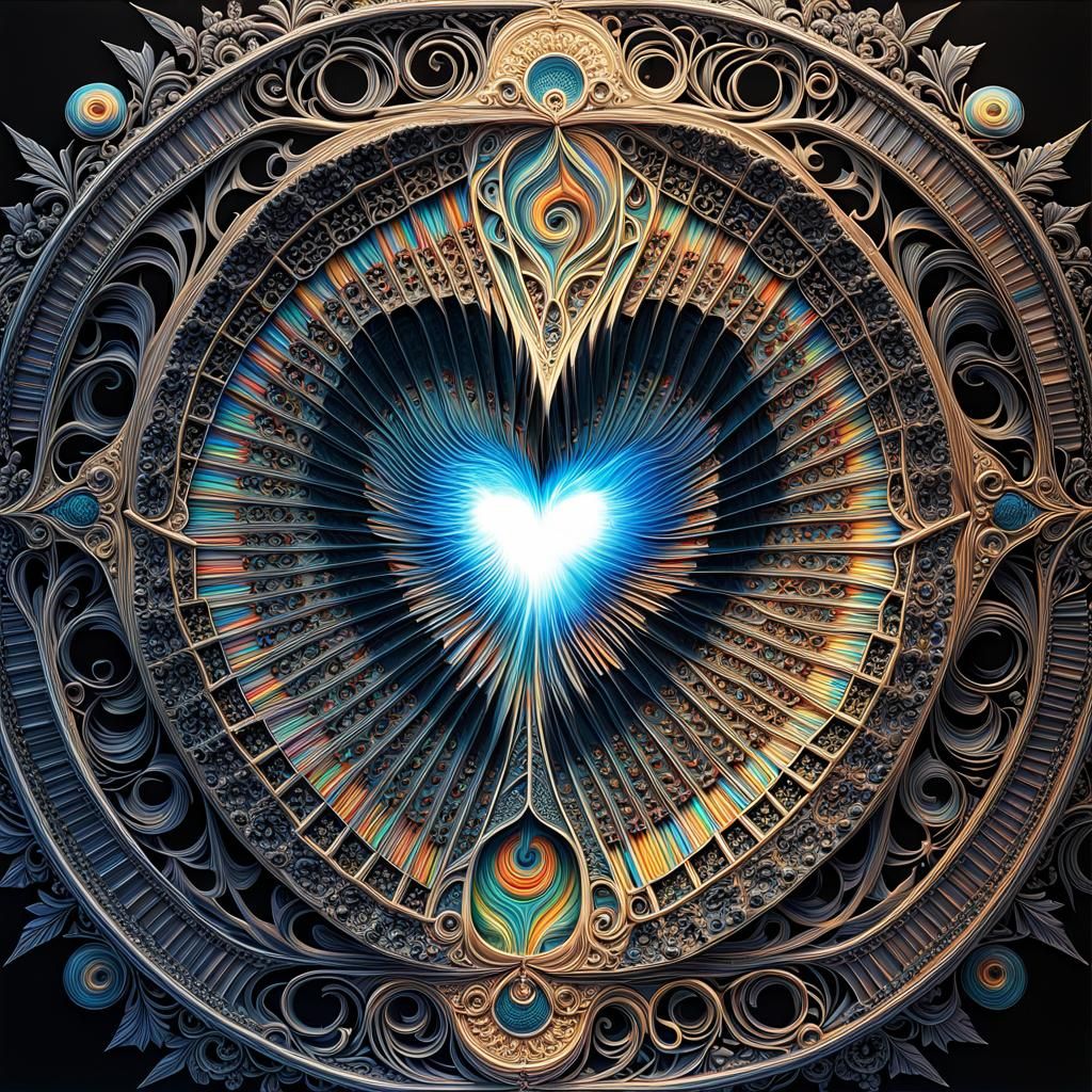 Some kind of artistic heart