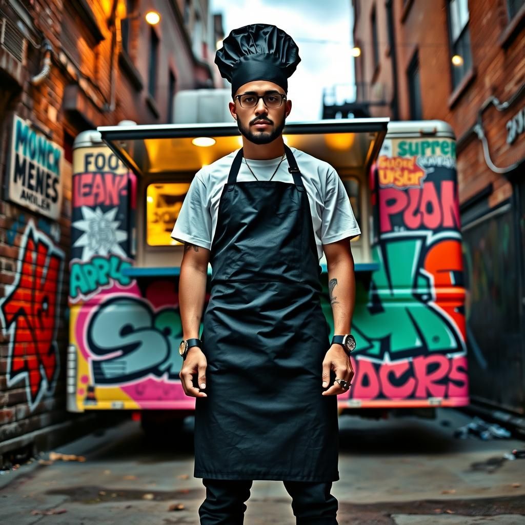 Urban Chef with a Food Truck