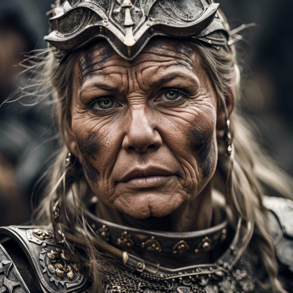 Mature Warrior Woman