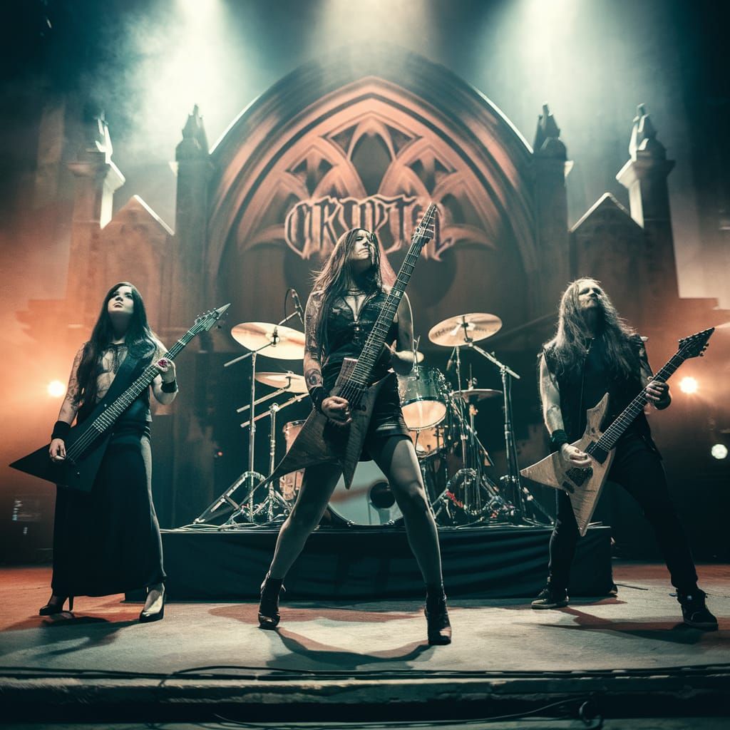 Crypta: Brazilian Death Metal Band Live Performance