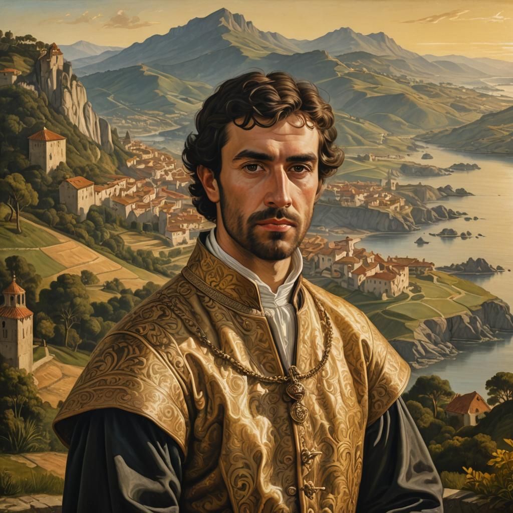Renaissance Portrait of a Galician Man
