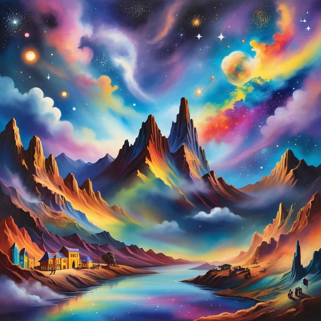 Cosmic Serenade: A Theatrical Sky Production