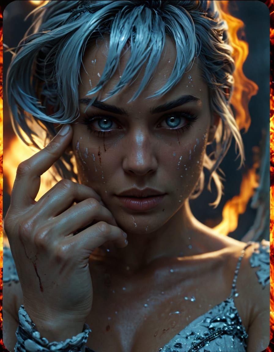 Duality of Ice and Fire in Hyperdetailed 8K