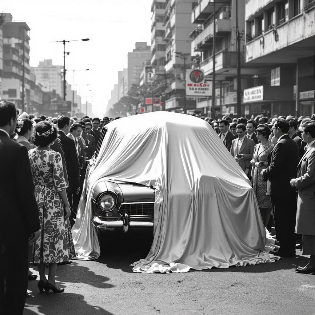 1968 São Paulo Auto Show: Historical Photo
