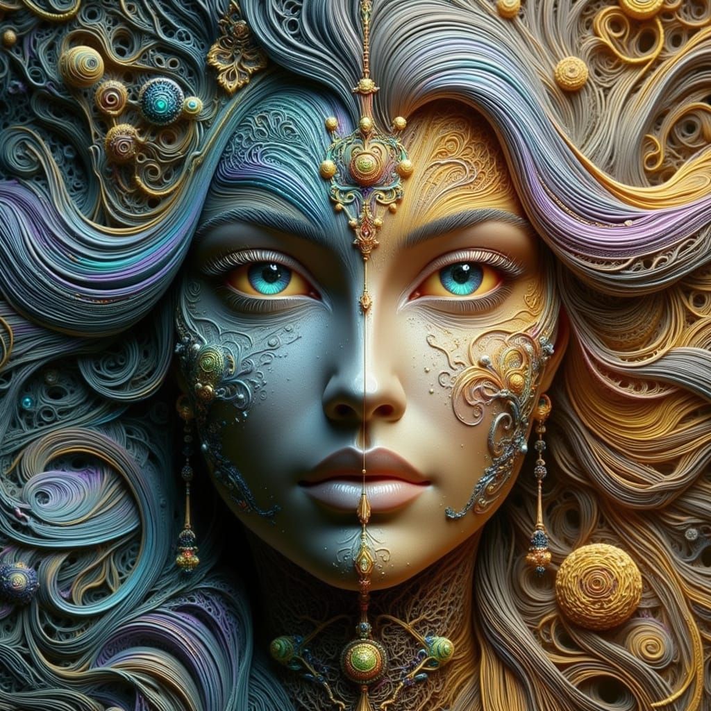 Moonlit Reverie at the Edge of Dreams