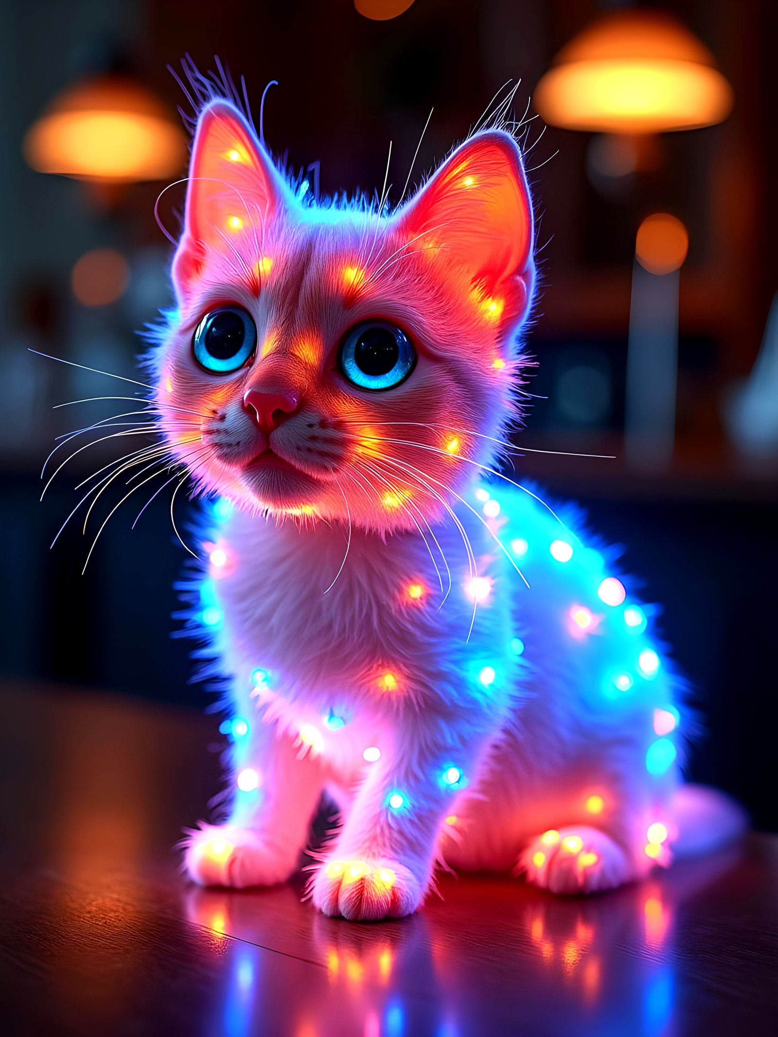 Fibre optic kitty