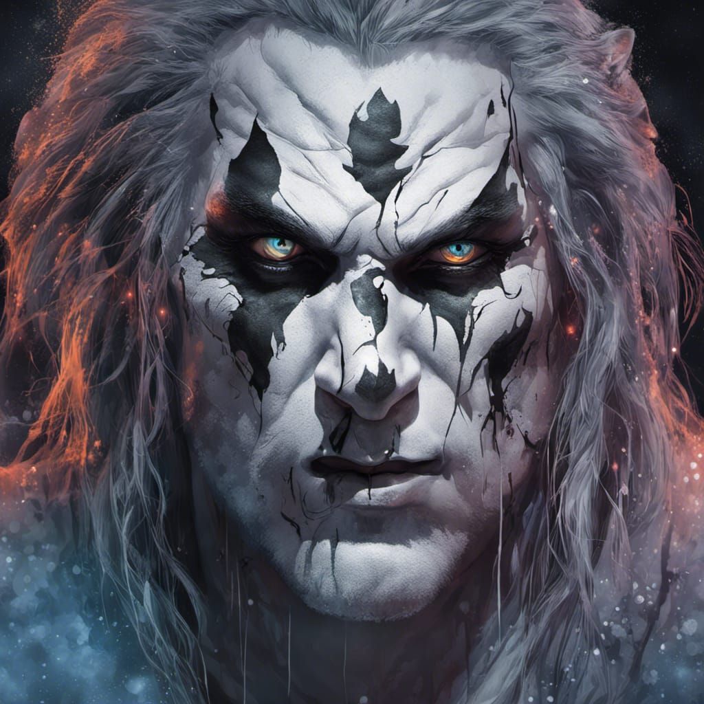 Hyperrealistic Wolf in Forest at Night