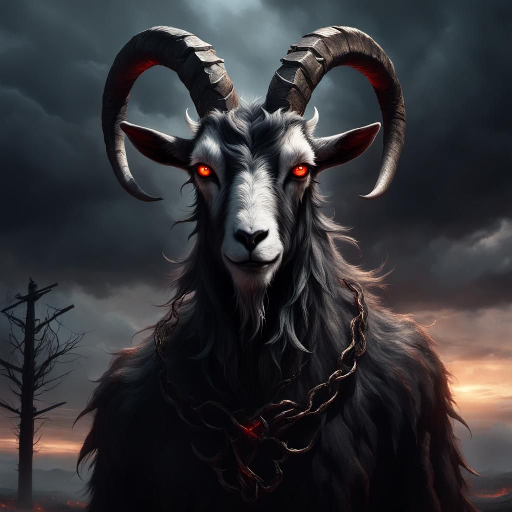 Dark Fantasy Creature Standing at a Crossroads