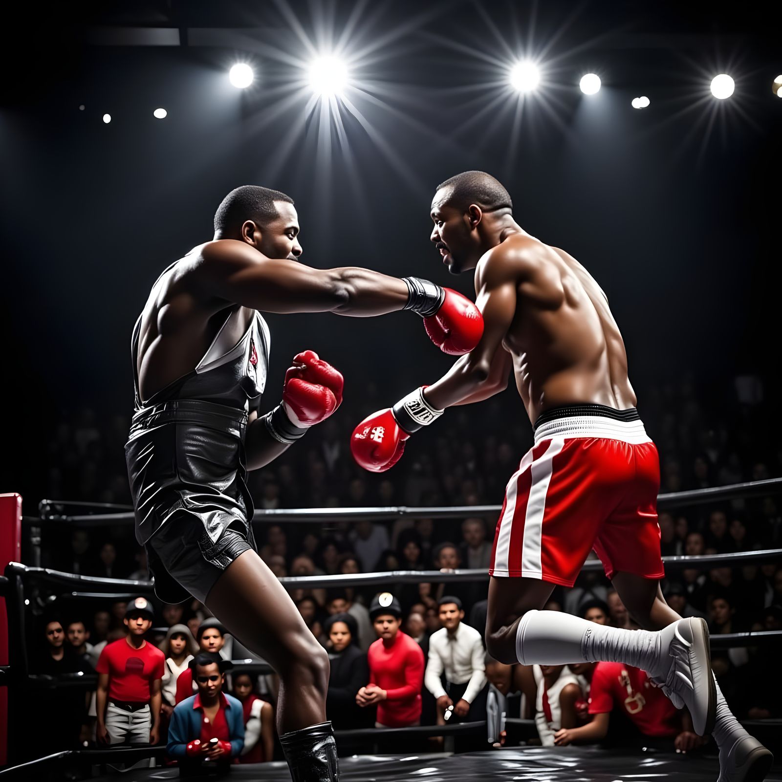 Actor Will Smith and Comedian Chris Rock Engage in Intense B...