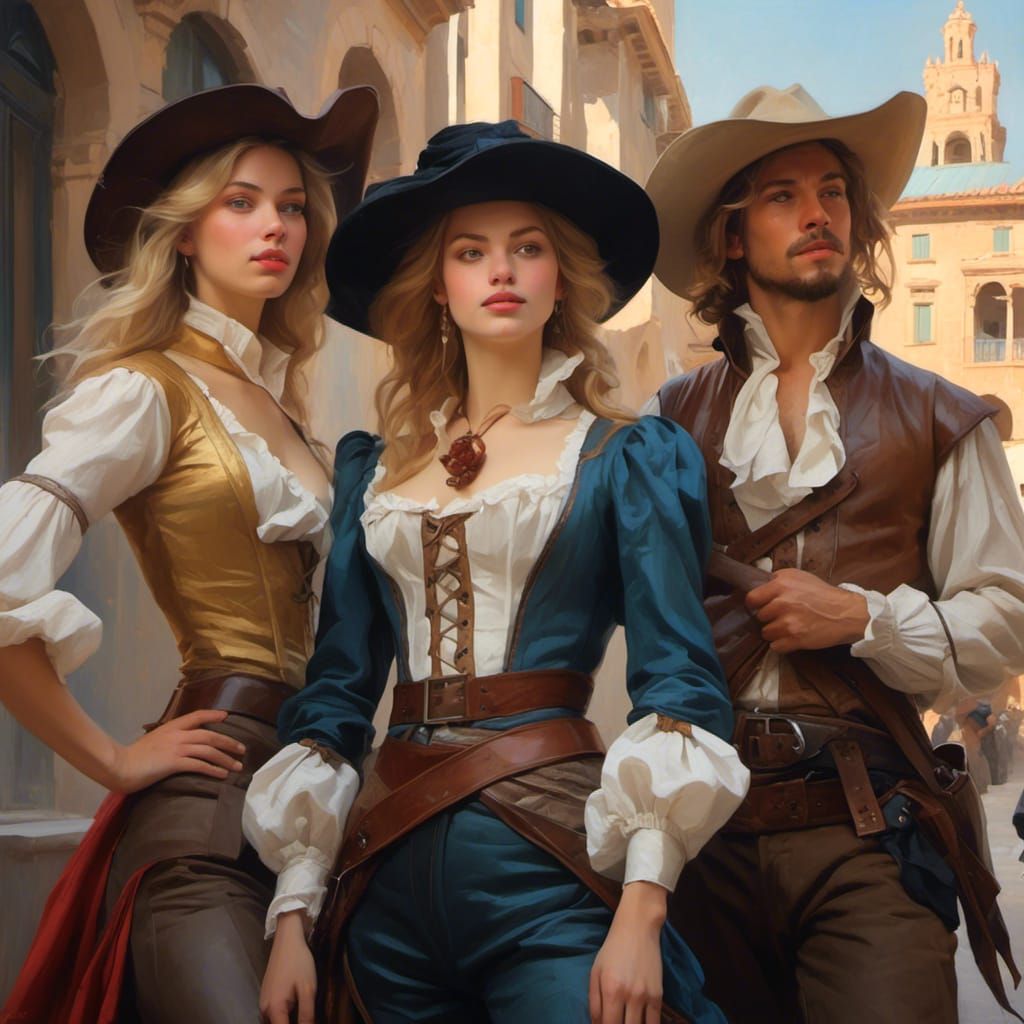 Sydney Sweeney as Musketeer in Barcelona