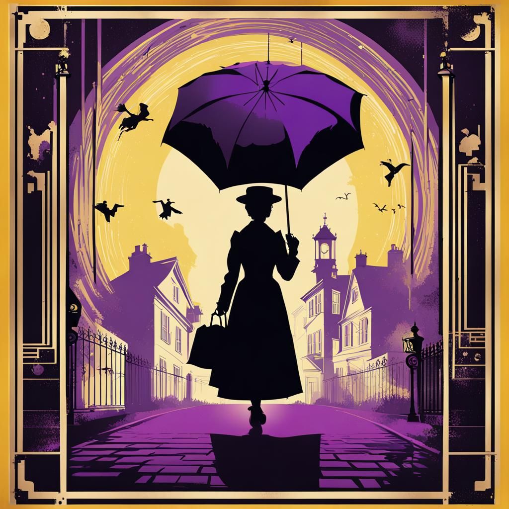 Mary Poppins as The Exorcist: Movie Poster