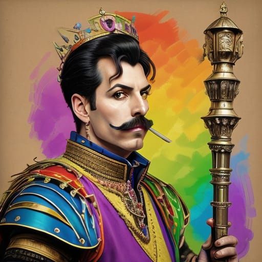 Freddie Mercury Steampunk